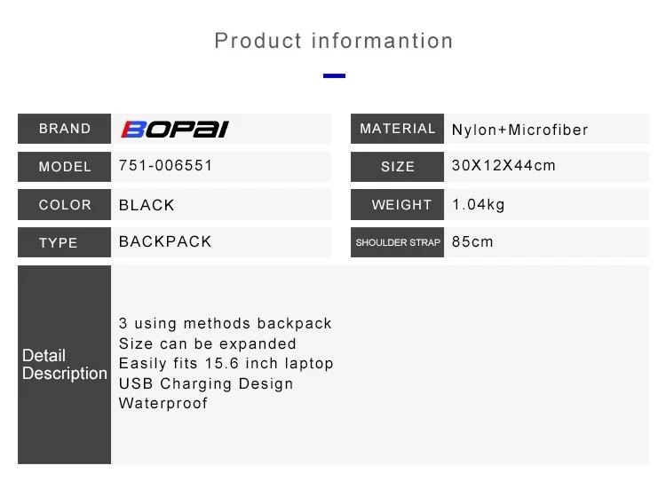  BOPAI    15,6   USB 751-006551